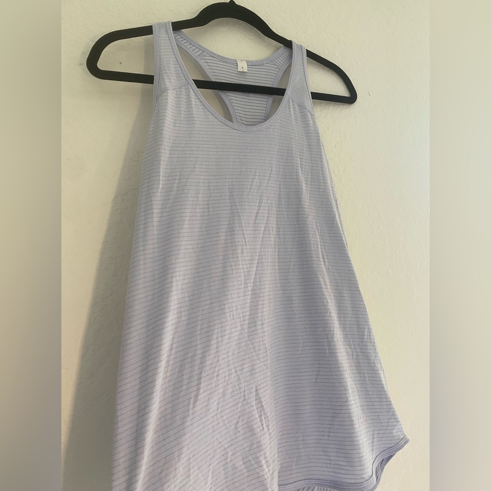 Lululemon Razorback Tank Top Size 6 - Picture 2 of 6